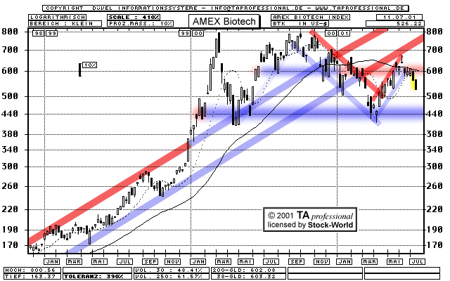 Chart: Amex Biotech Index